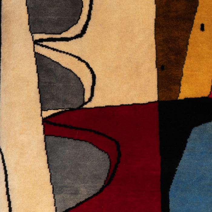 Tapis ou tapisserie d'après Le Corbusier - autre zoom