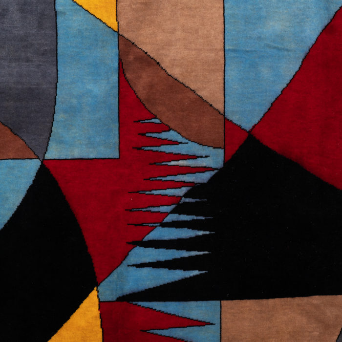 Rug, or tapestry, inspired by Delaunay. Contemporary work