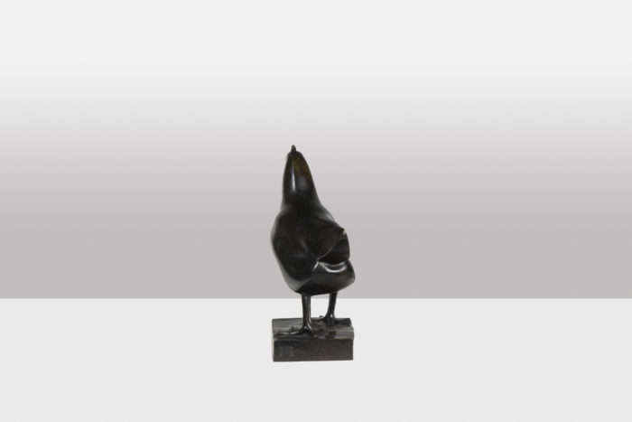 François Pompon. "Poule", bronze, 2006 print.