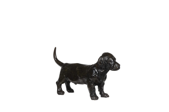 François Pompon. "Chien basset TOC", bronze, 2006 print.