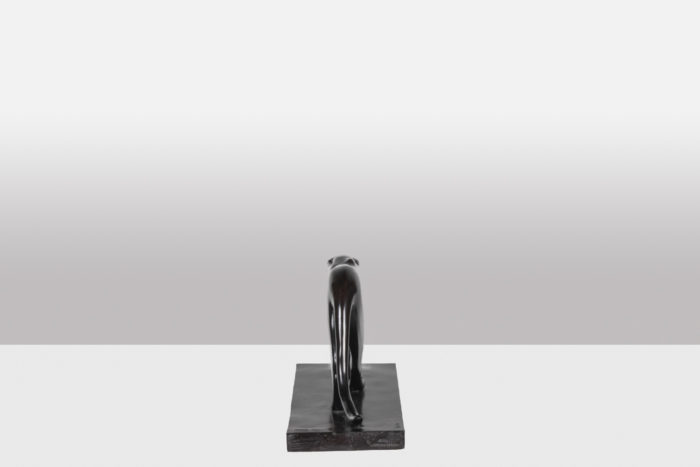 François Pompon. "Panthère noire", bronze, 2006 print.