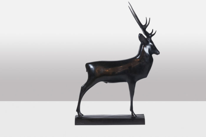 François Pompon. "Grand Cerf", bronze, 2006 print.