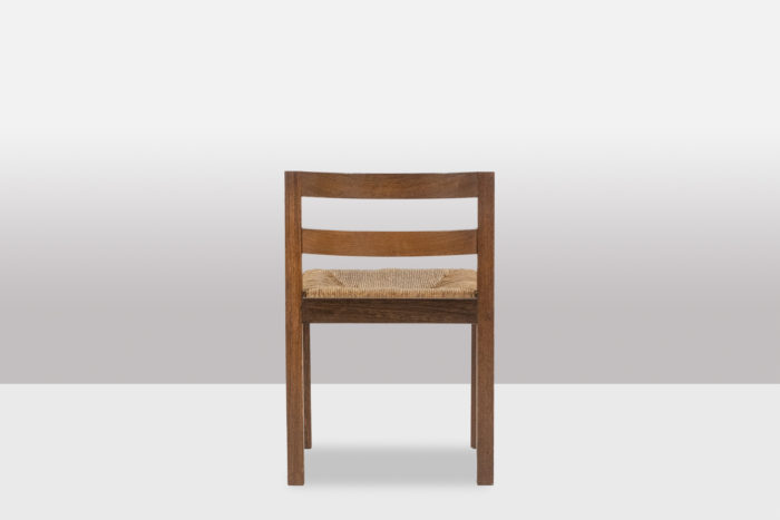 Dining room set in wengé. 1970s - back