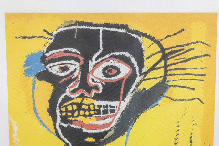 Jean-Michel Basquiat, Sérigraphie, années 1990 - Détails