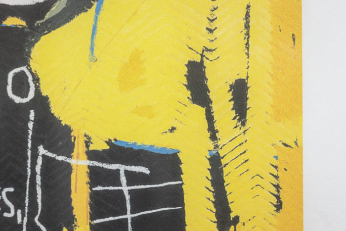 Jean-Michel Basquiat, Sérigraphie, années 1990 - Focus