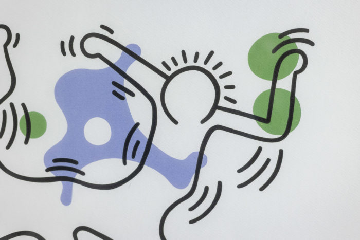 Keith Haring, Sérigraphie, années 1990 - Focus