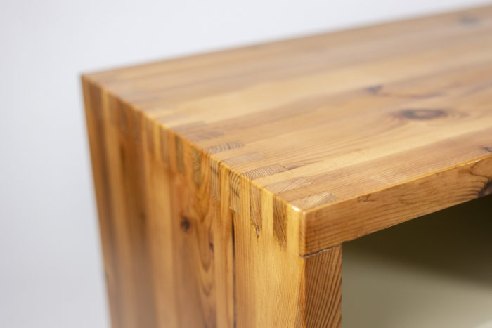 Ate Van Apeldoorn. Sideboard in pitch pine. 1970s.