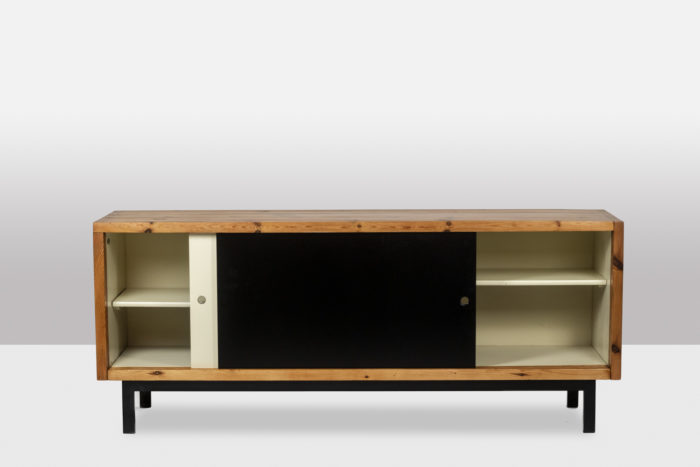 Ate Van Apeldoorn. Sideboard in pitch pine. 1970s.