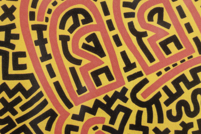 2nd details Keith Haring silkscreen