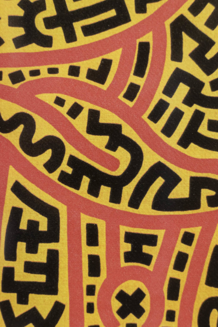 5th details Keith Haring silkscreen