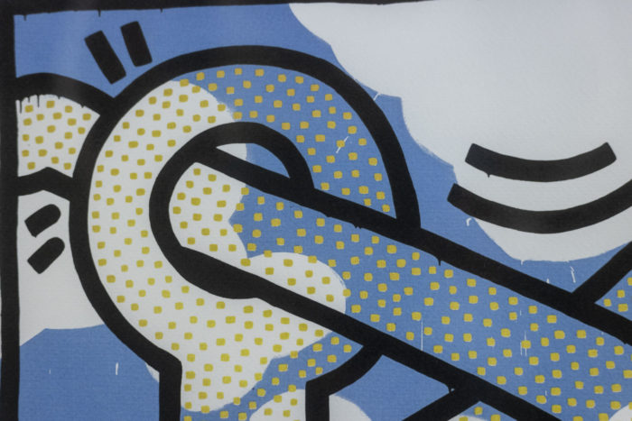 Keith Haring, Silkscreen, 1990s - Details
