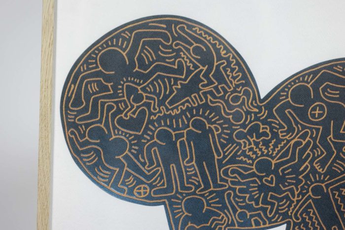 Keith Haring, Sérigraphie, années 1990 - Détails