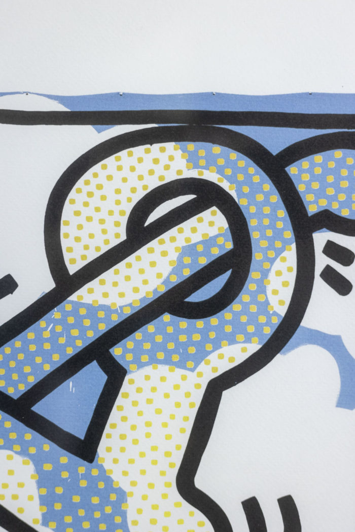 Keith Haring, Sérigraphie, années 1990 - Focus