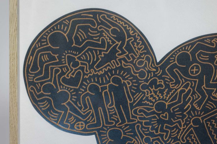 Keith Haring, Sérigraphie, années 1990 - Focus