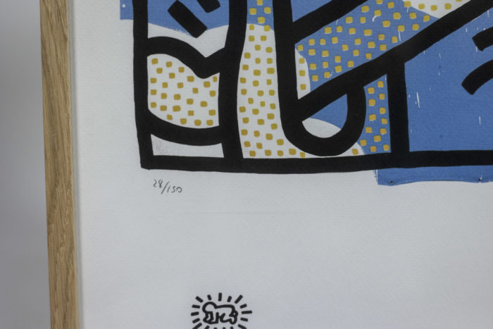 Keith Haring, Sérigraphie, années 1990 - Signée et numérotée