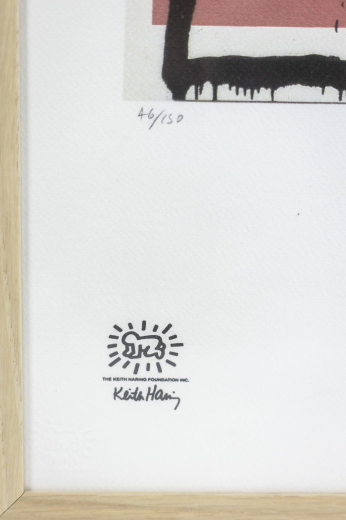 Keith Haring, Sérigraphie, années 1990 - Signée et numérotée