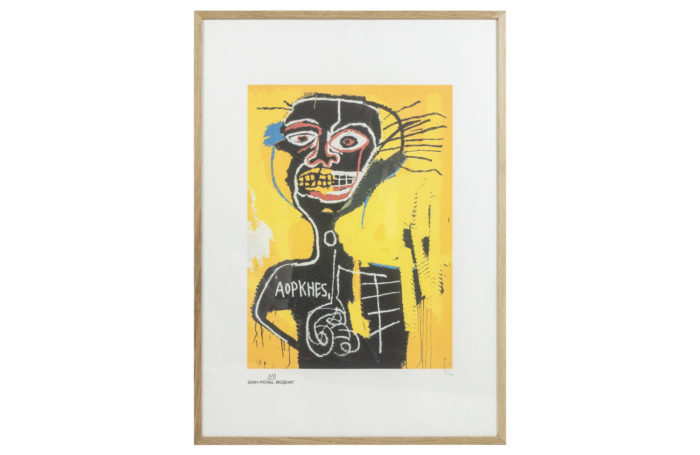 Jean-Michel Basquiat, "Aopkhes", Sérigraphie, années 1990