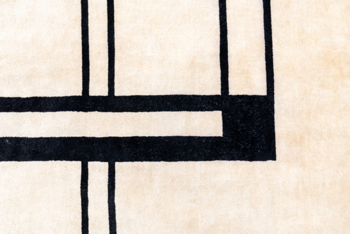 Tapis, ou tapisserie, inspiré par Eileen Gray - autre zoom