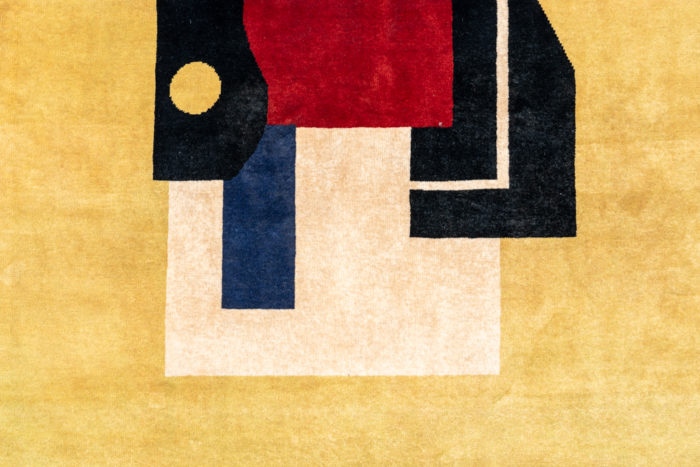 Tapis, ou tapisserie, inspiré par Fernand Léger - détail