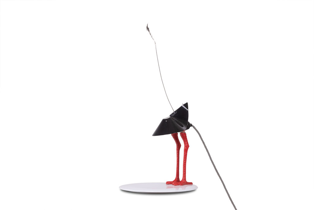 Ingo Maurer. Lamp model “Bibibibi”. 1980s.
