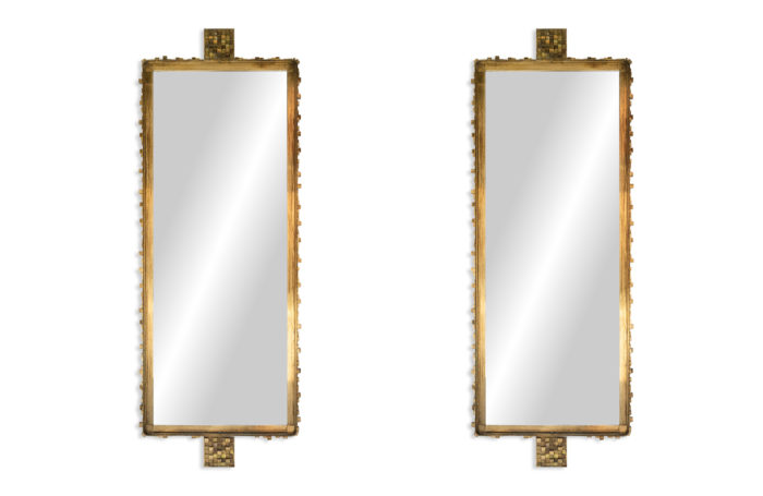 paire-grands-miroirs-décoratifs-laiton-doré